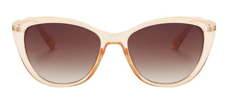 Eyenaks Cat-Eye Women Sunglasses with UV 400 Protection | HD Vision | Polycarbonate and Metal Frame | Pack Of 1 (Cream) view 2