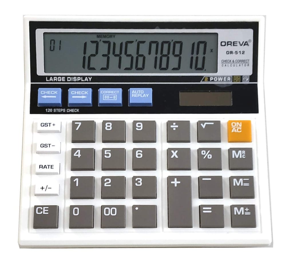 Oreva OR 512 Calculator view 2