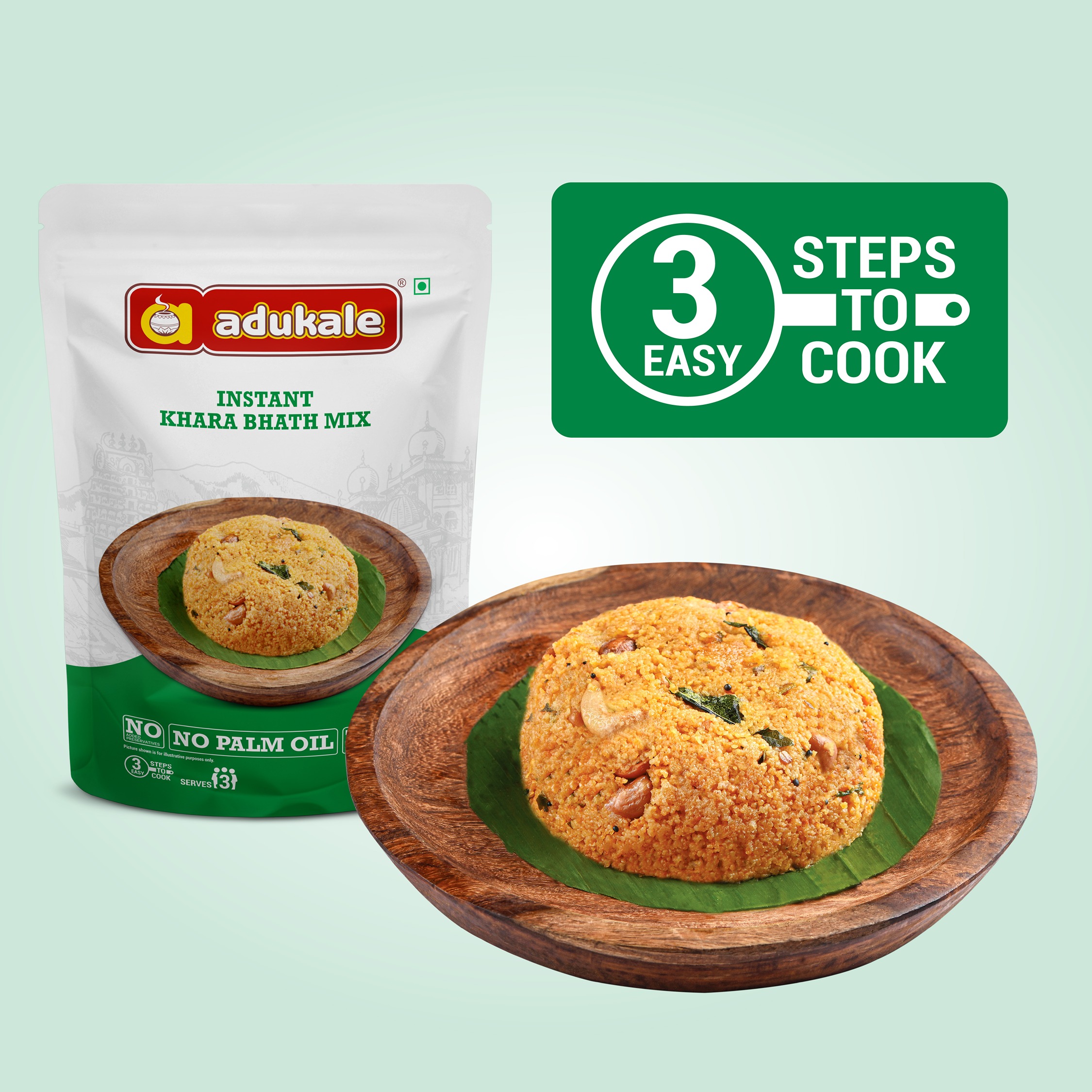 Instant khara bhath mix 250 gm