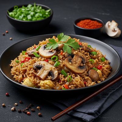 Mushroom Fried Rice