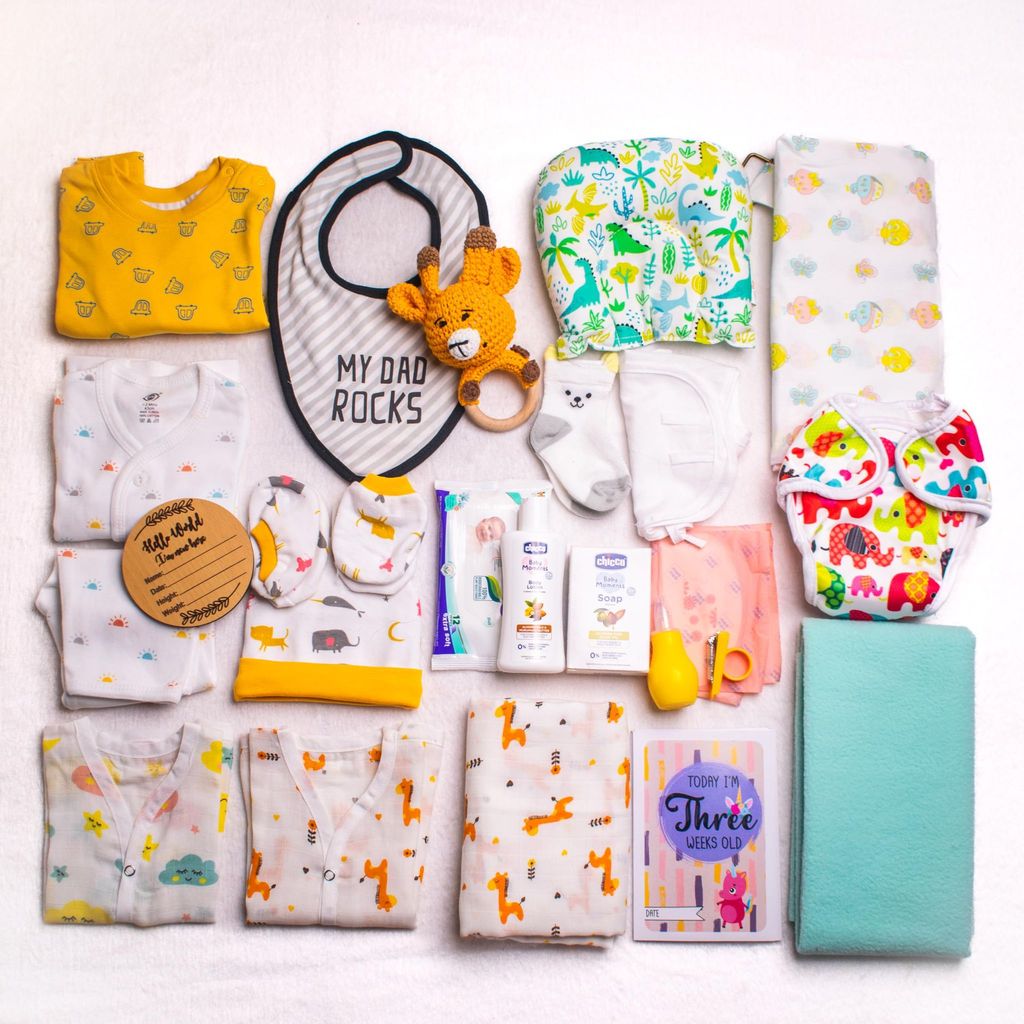 The Baby First Box Newborn Baby Essential Kit - 25 Items view 2