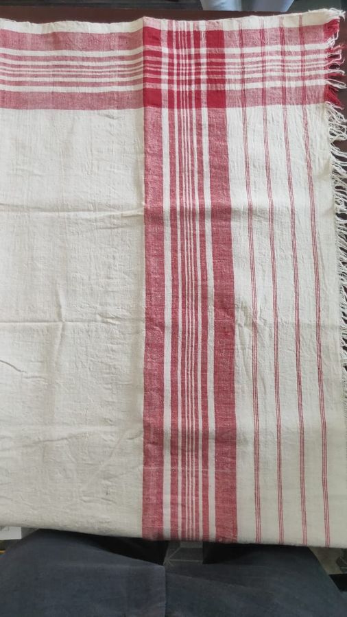 ASSAMESE HANDWOVEN LARGE GAMOSA