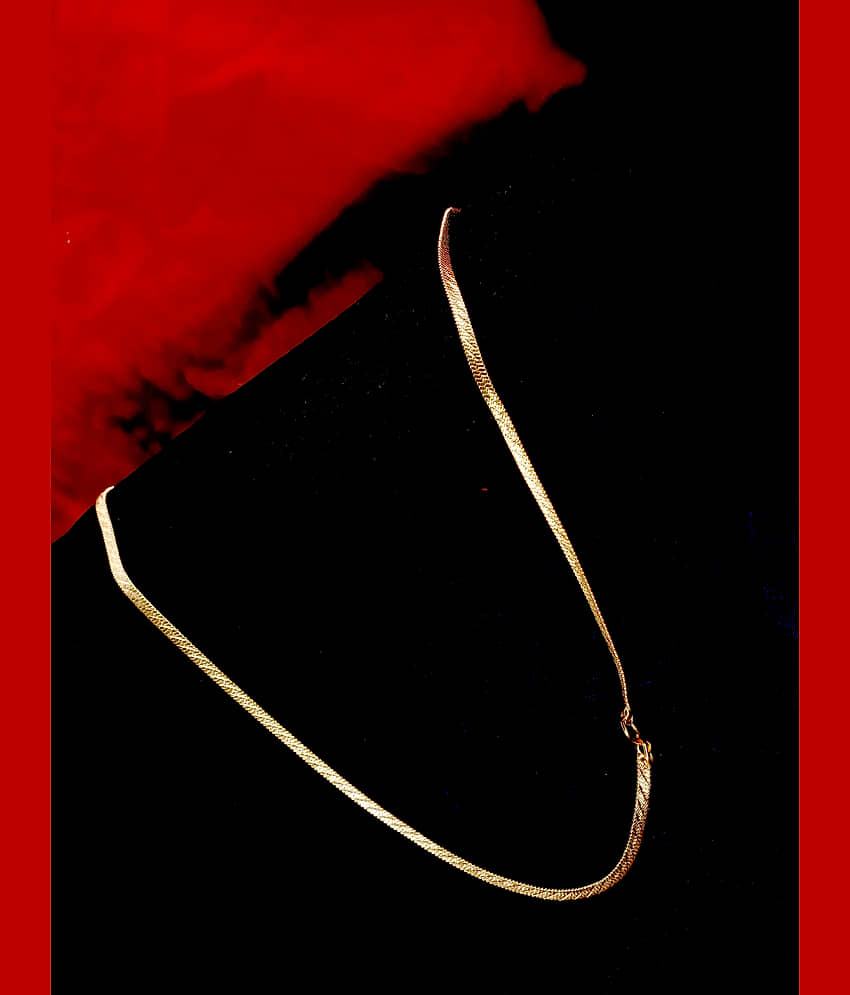 KRIMO Gold Plated Chain ( Set of 1 ) view 2