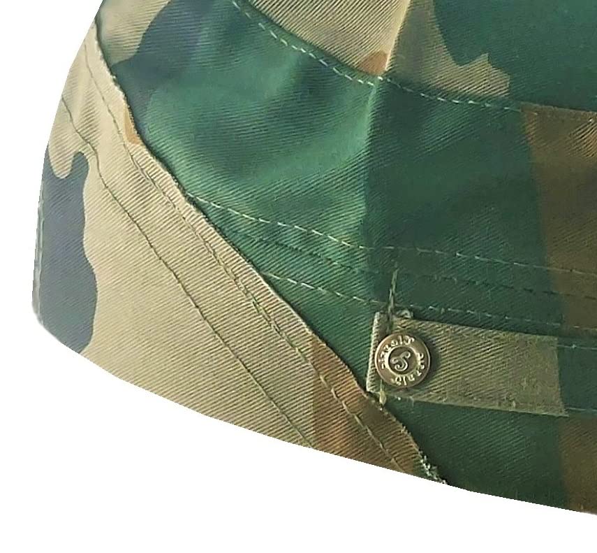 ATABZ Stylish Short Army Military Marshal Camouflage Branded caps Hats for Men and Women view 2