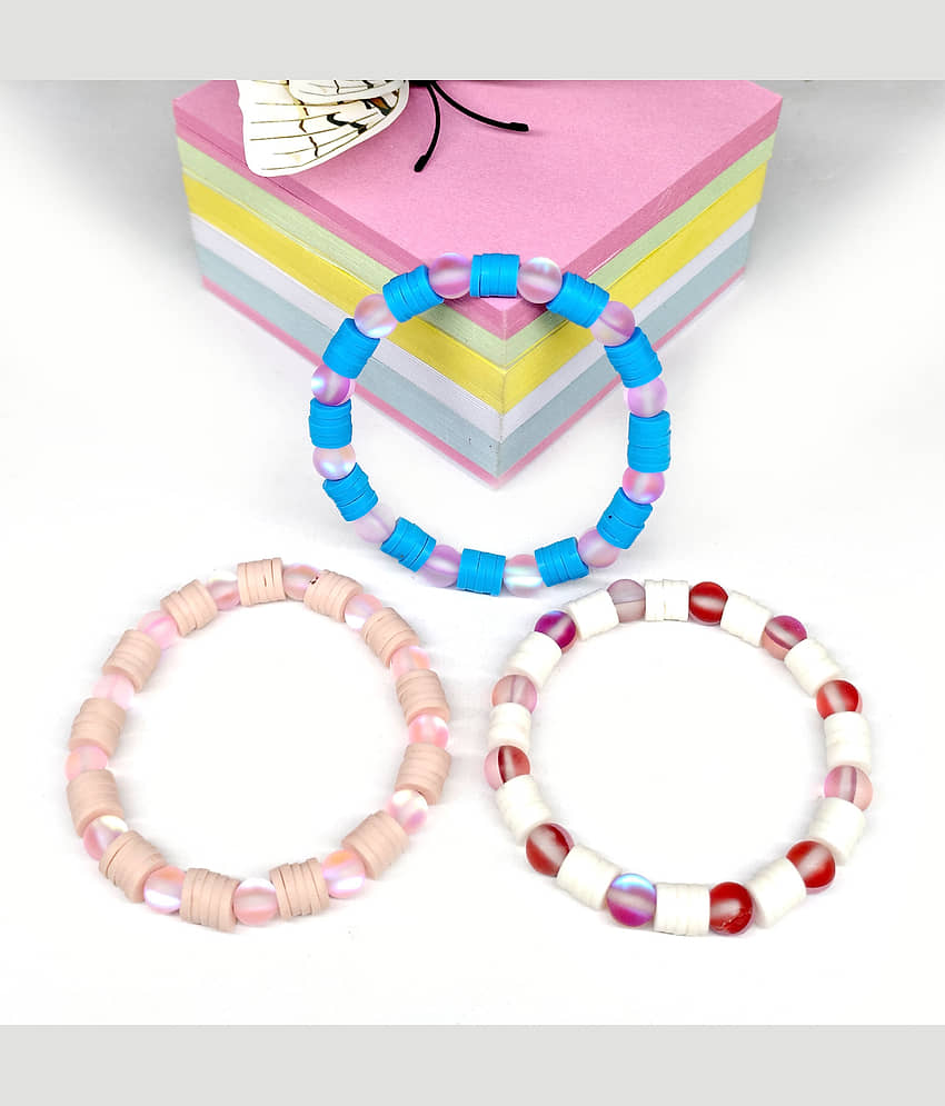 DAIVYA WELLNESS - Multicolor Bracelet ( Pack of 3 ) view 2