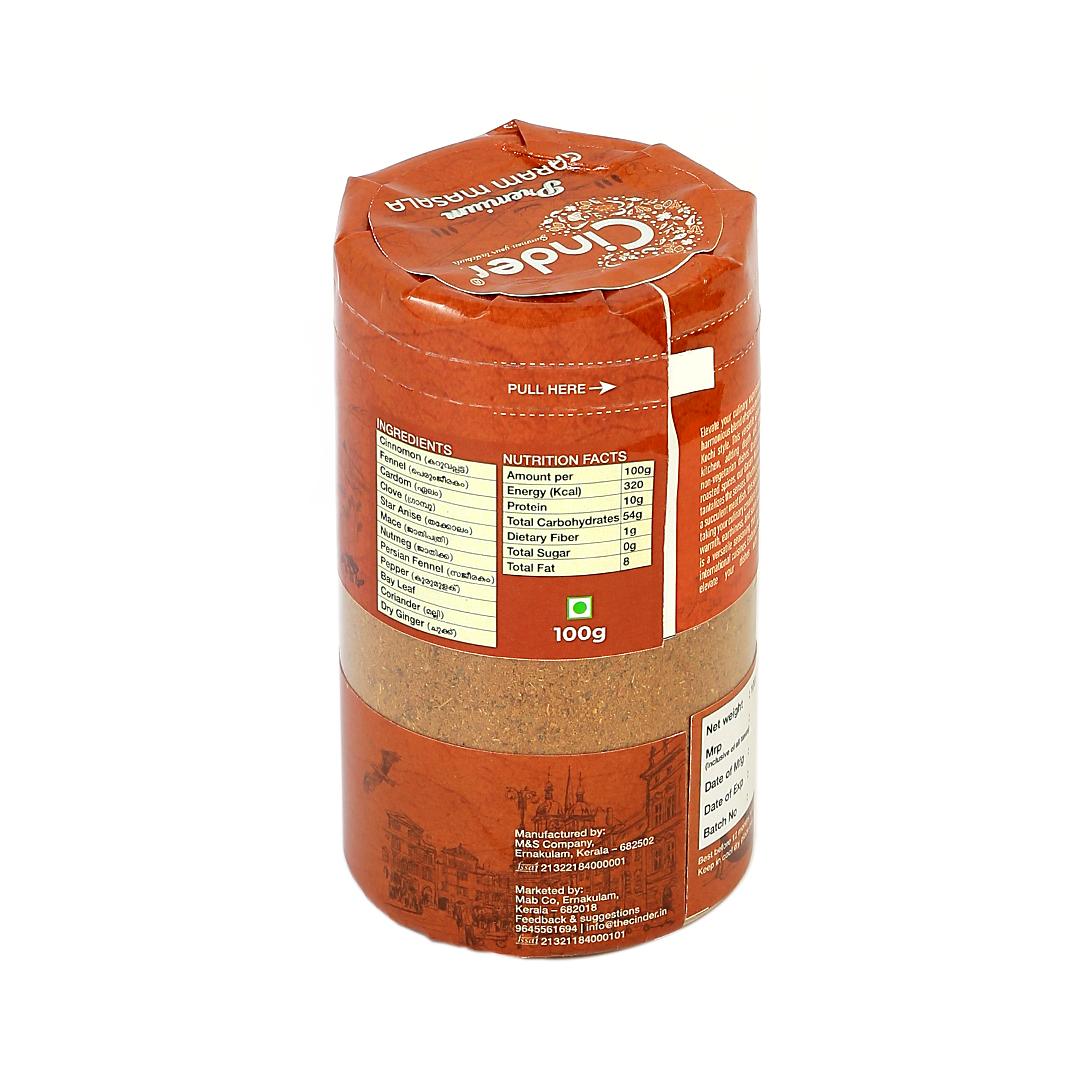 CINDER PREMIUM KERALA GARAM MASALA 100G. view 2