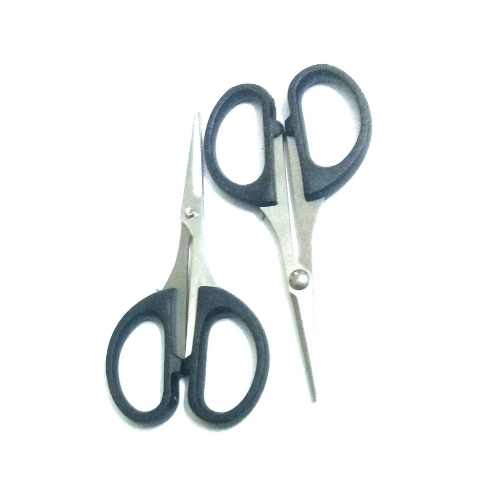 Nawani 2 Pic Scissors for Nose Hair Cutting for Men and Women. Size - 4 Inch view 2