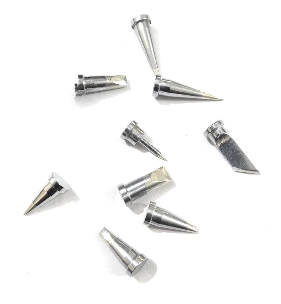 Generic LT1S/LTS/LTH/LTK/LTA/LTB/LTC/LTD/LTKN Lead-free soldering Tip Set to use for Weller WSP80/WP80/WXP80 Soldering Irons. (Pack of 9pcs) view 2