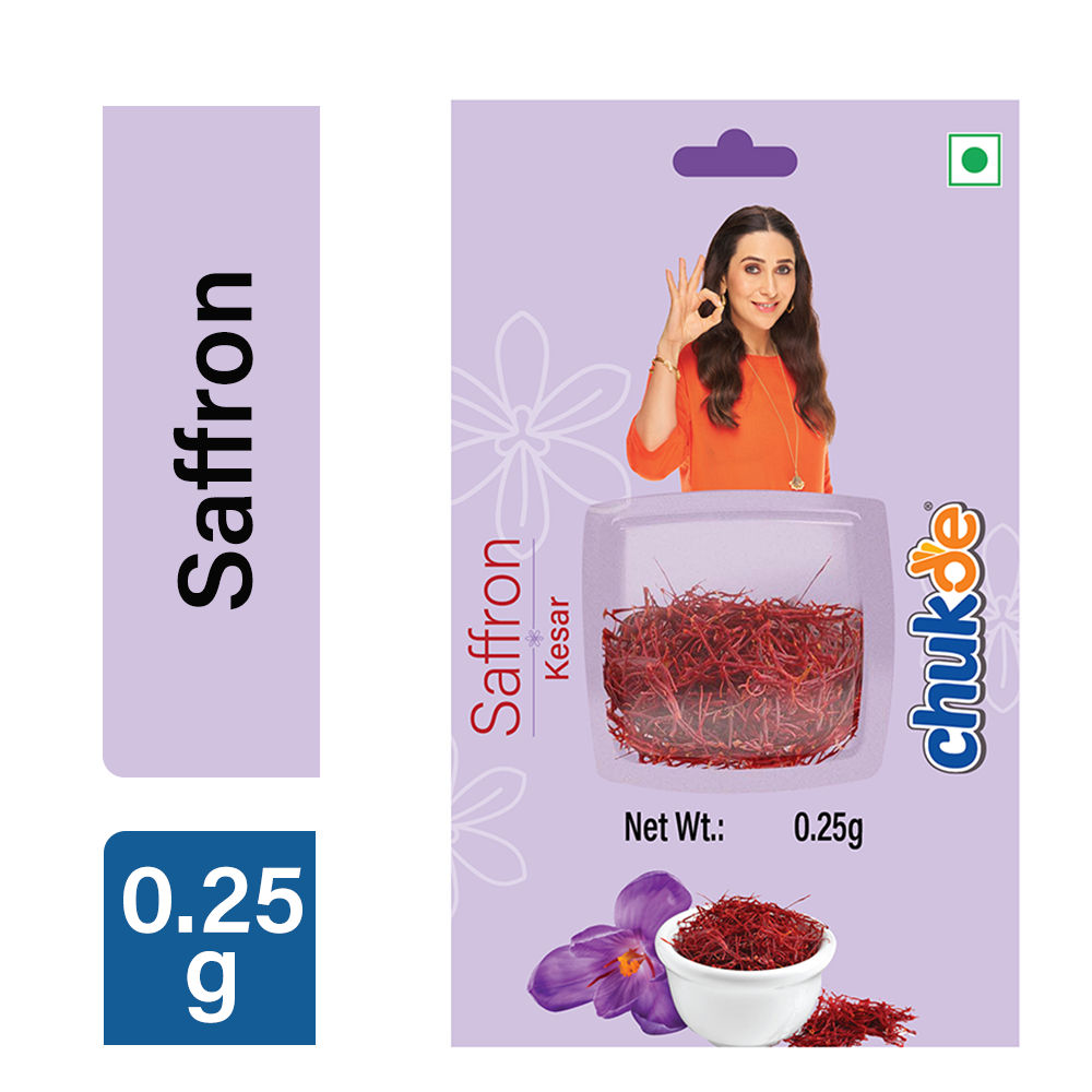 Chukde Spices Kesar/ Saffron, 0.25mg