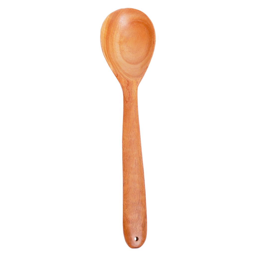 Neem Wood Spoons for Cooking & Serving – 4 Nos view 2