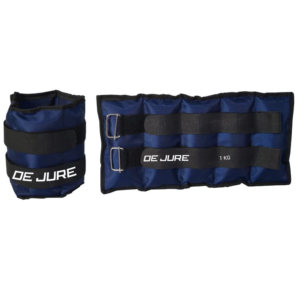 DE JURE FITNESS Ankle & Wrist Weight Set, Adjustable Strap view 2