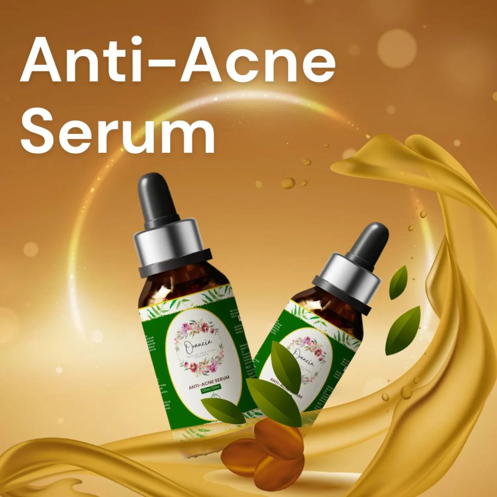 Orancia Anti-Acne Face Serum | 30 ml | Fights active acne | Fades acne marks & scars | Controls excess oil | Unclogs pores | Reduces redness & inflammation view 2