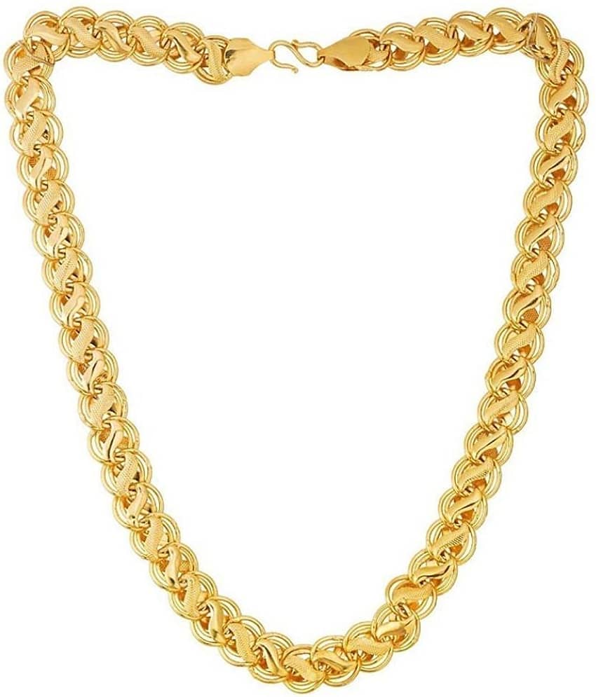 H M PRODUCT Gold Plated Chain ( Set of 1 ) view 2