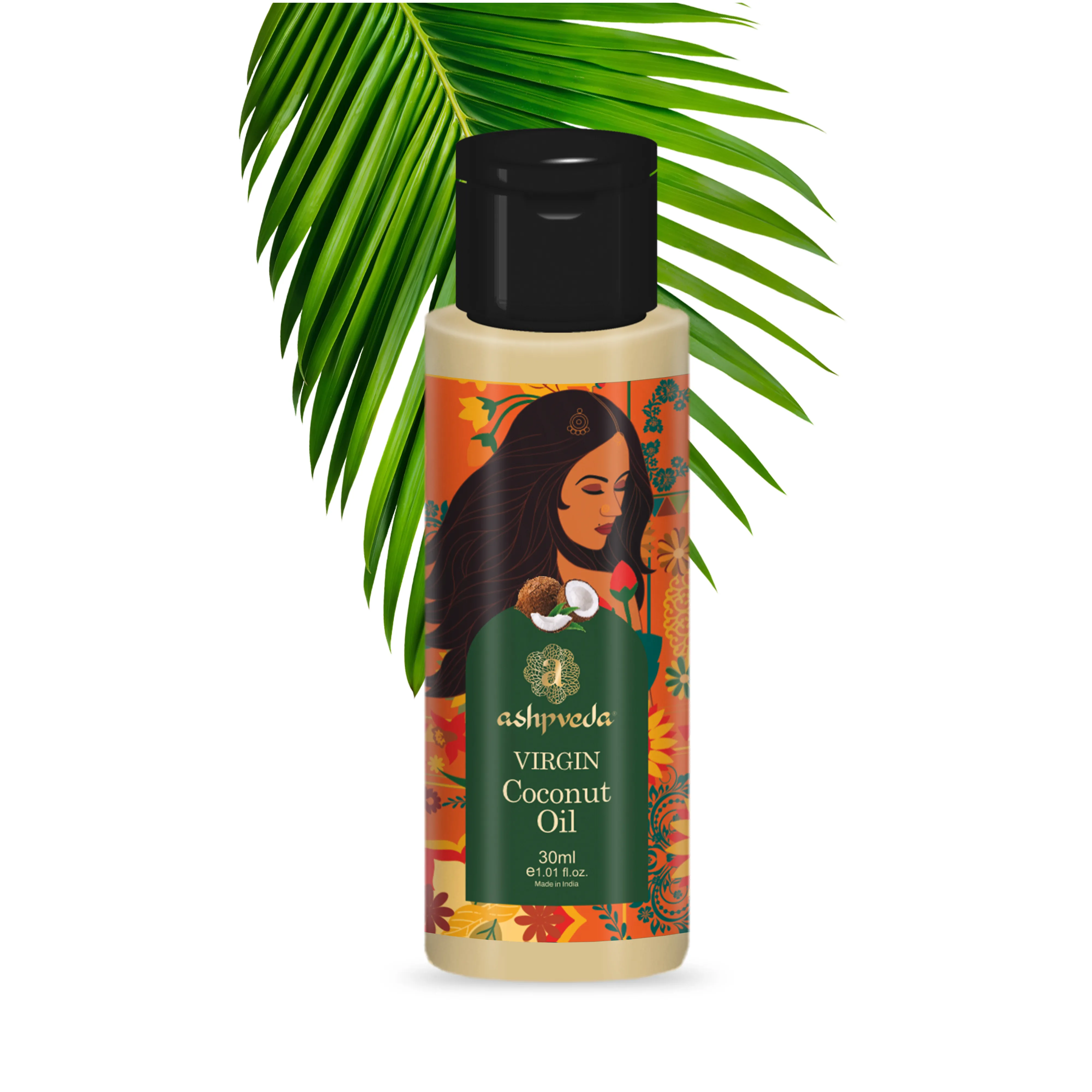 ashpveda Cold Pressed Virgin Coconut Oil for Skin Hair