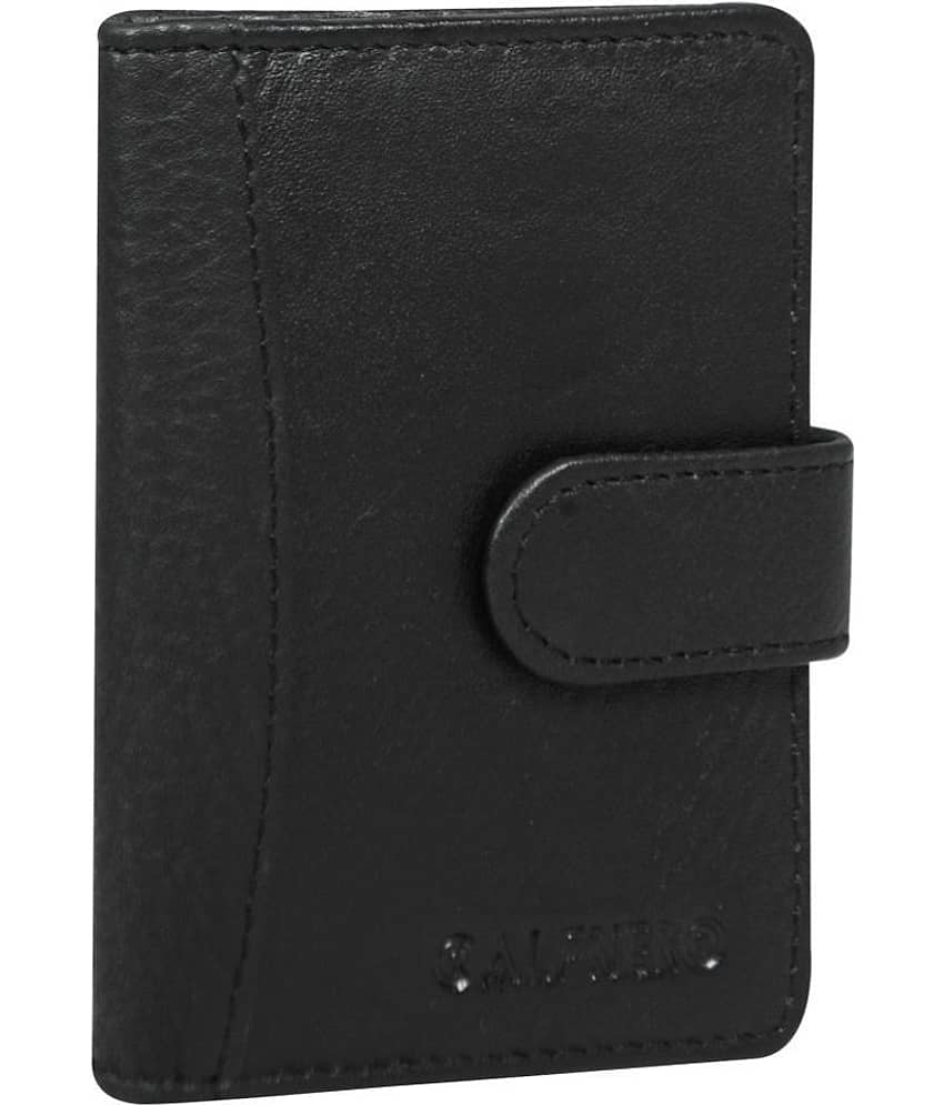 Calfnero Genuine Leather Card Case wallet view 2