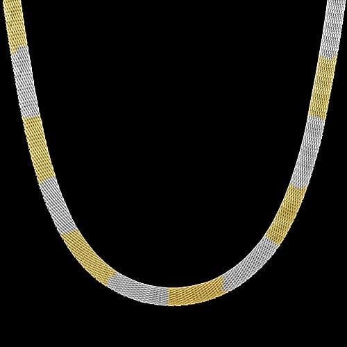 Sporty Chains for men(Gold and Silver) view 2