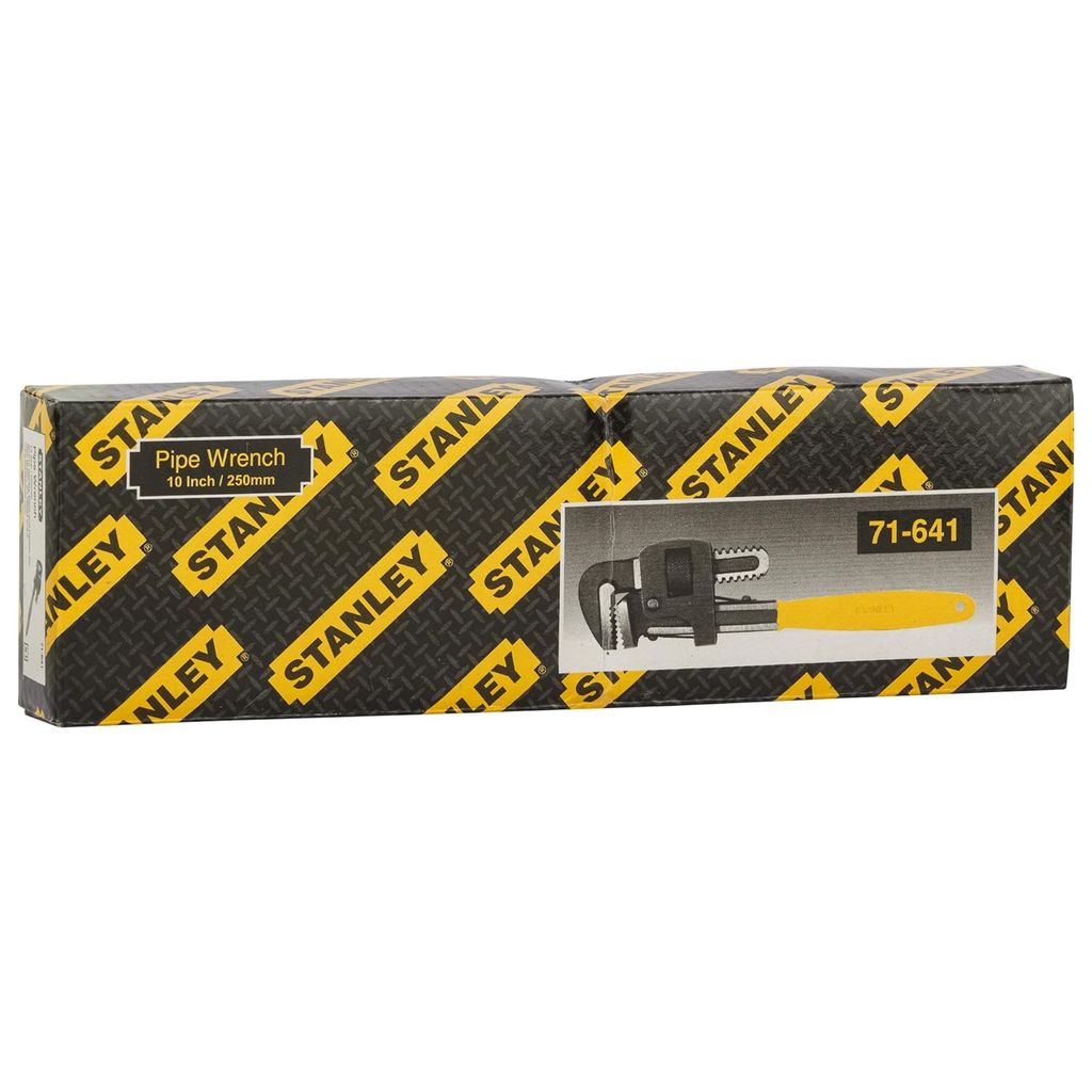 Stanley Pipe Wrench Pipe Wrench (Stillson Pattern) 250Mm-10" 71-641 view 2