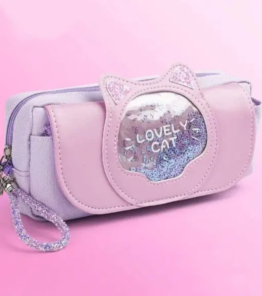 PurPurankam Multi-Purpose Pencil Case with Zipper Lock – Kawaii Pencil Pouch for School & Office Use view 2