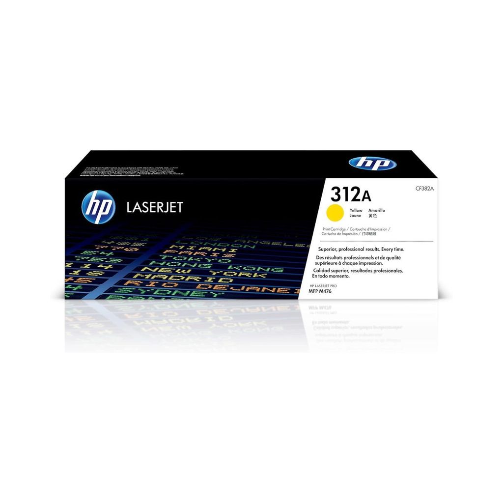 HP 312A Yellow Original LaserJet Toner Cartridge (CF382A) view 2
