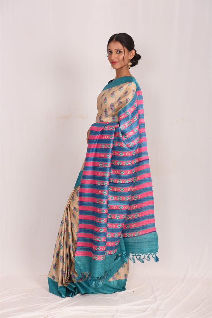 RTXGH PRINTED SILK SAREE(SA03170) view 2