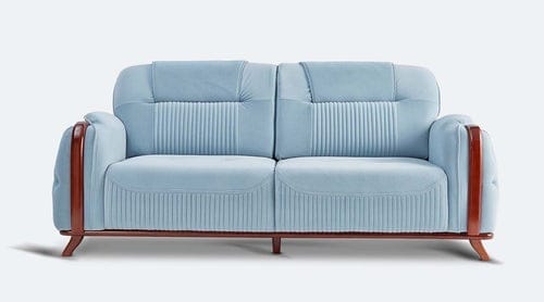 OoNA 3 PC Sofa Set (3+2+1) Turquoise view 2