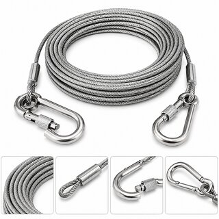 3 mm Stainless Steel Laundry Drying Cable for Indoor and Outdoor Use with Fittings