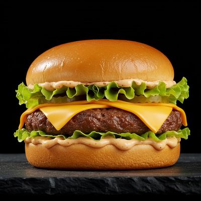 Cheddar Cheese Burger