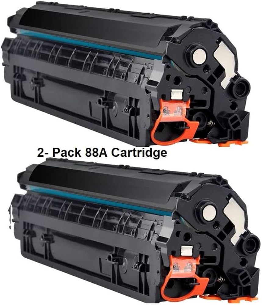 HP 88A Black Original Toner Cartridge Dual Pack Pack Of 2 Compatible with HP LaserJet P1108, M1136, M128fn, M126nw, M126fw Printers view 2