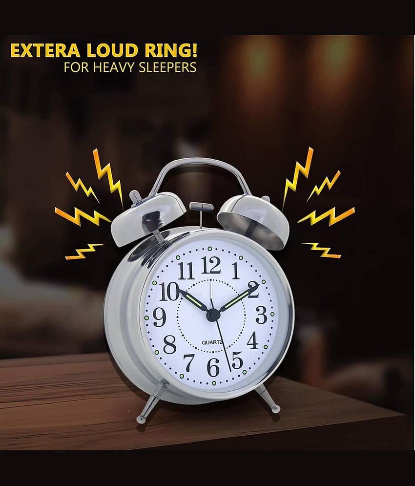 Niva Analog Alarm Clock - Pack of 1