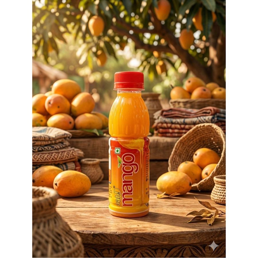 Mango Fruit Drink - 160 mL - One plastic bottle