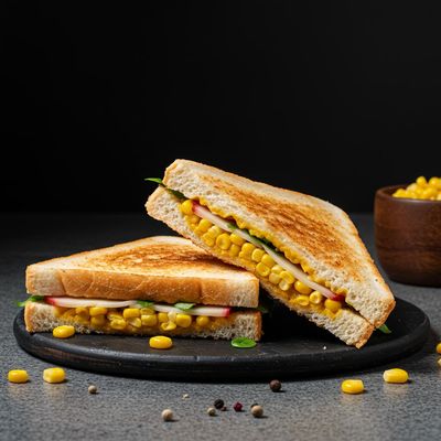 Healthy corn Grilled sandwich