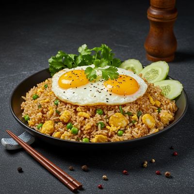 Double Egg Fried Rice