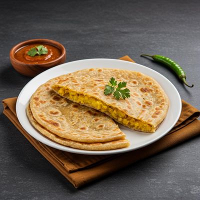 Kids Aloo Paratha (IPcs) (Non Spicy)