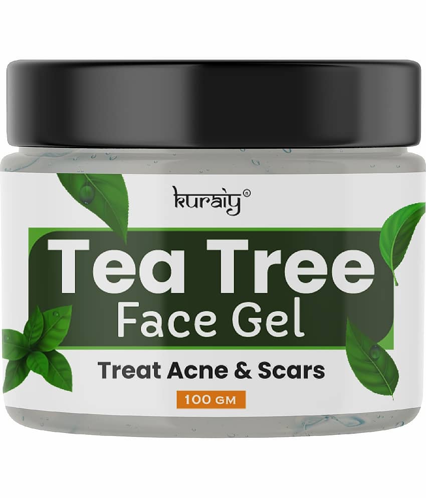 KURAIY Tea Tree Acne& Scar Removal Face Gel Suitable for All Skin Types 100g Pack of 2 view 2