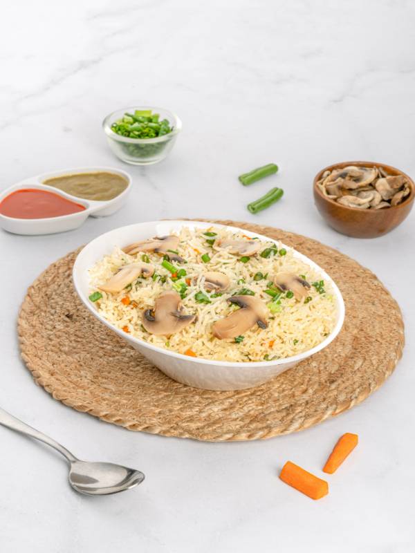 MUSHROOM FRIED RICE