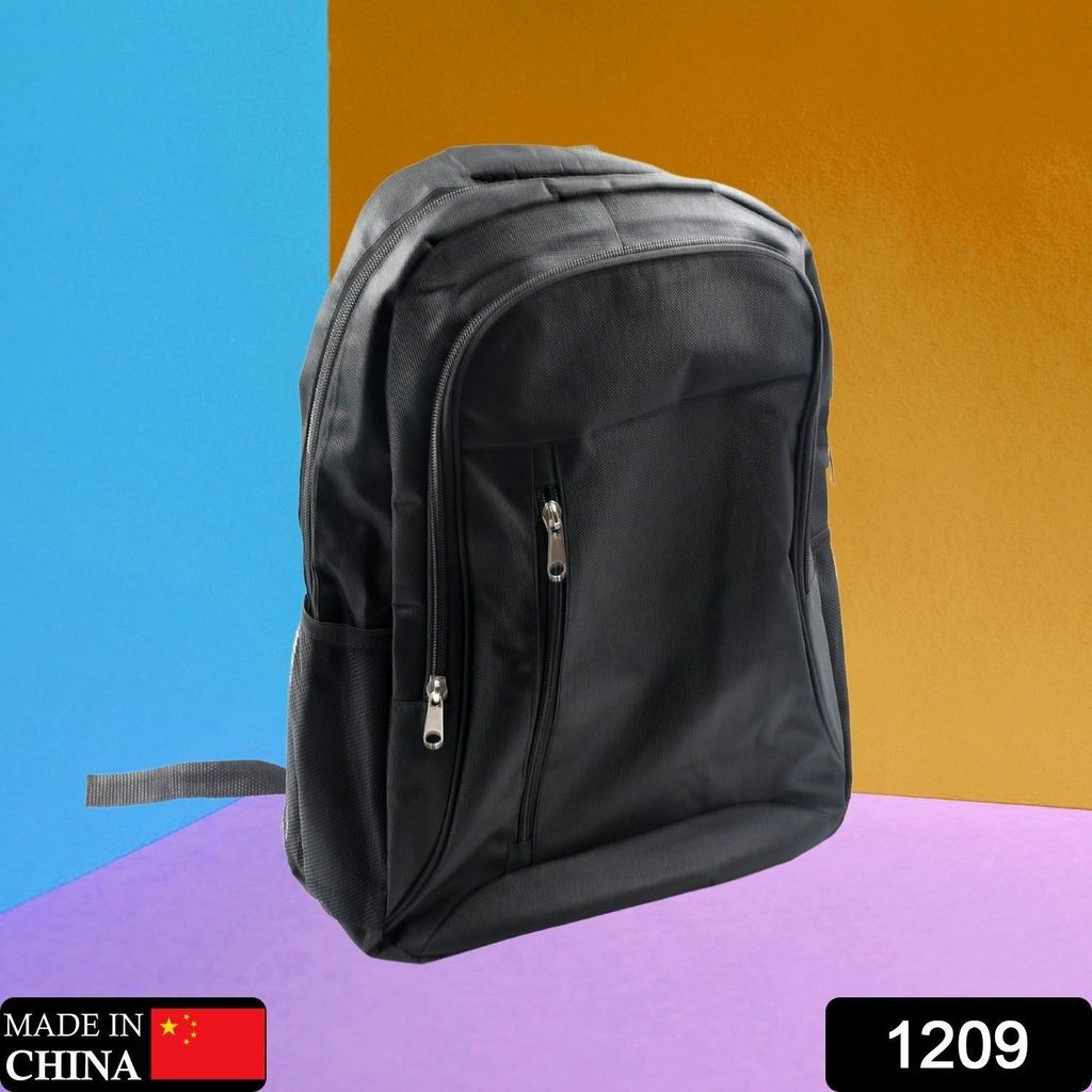Slim, Durable Water-Resistant Unisex Laptop Backpack – College Bag view 2