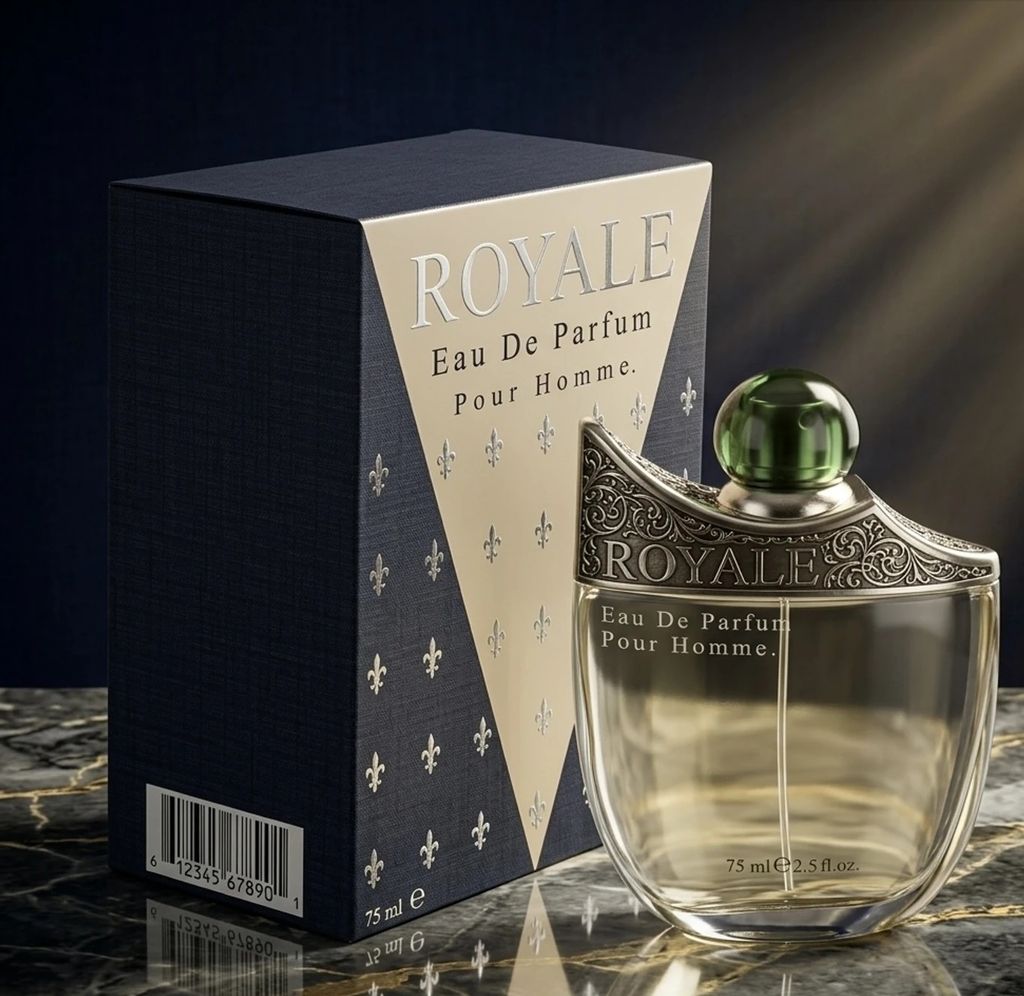 Rasasi Royale Pour Homme Eau De Toilette 75ml Long Lasting Classic Woody Aromatic Designer Perfume for Men view 2