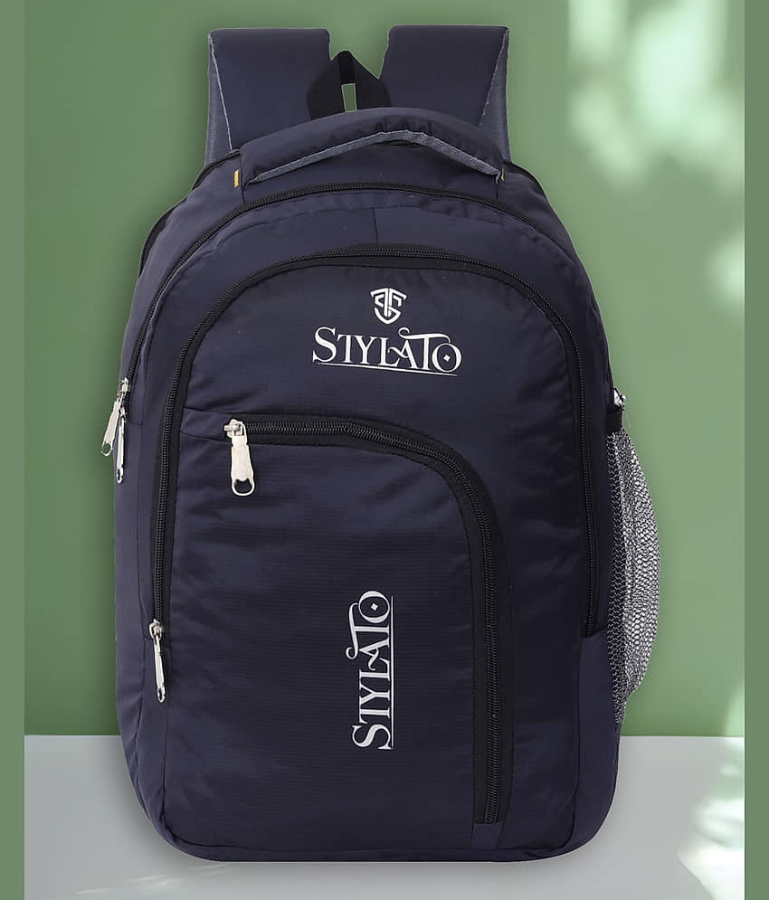 STYLATO Blue Polyester Backpack ( 33 Ltrs )