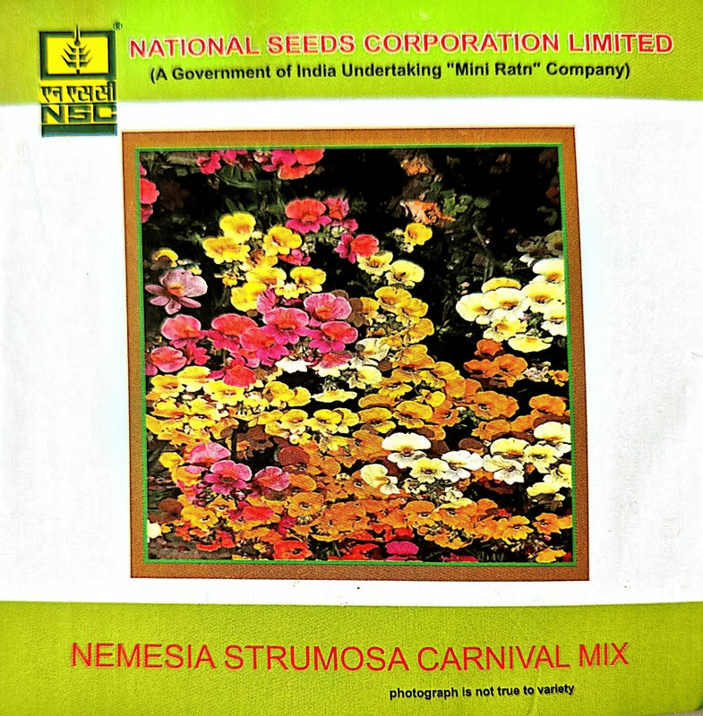 NSC Nemesia Strumosa Carnival mix-3 gms