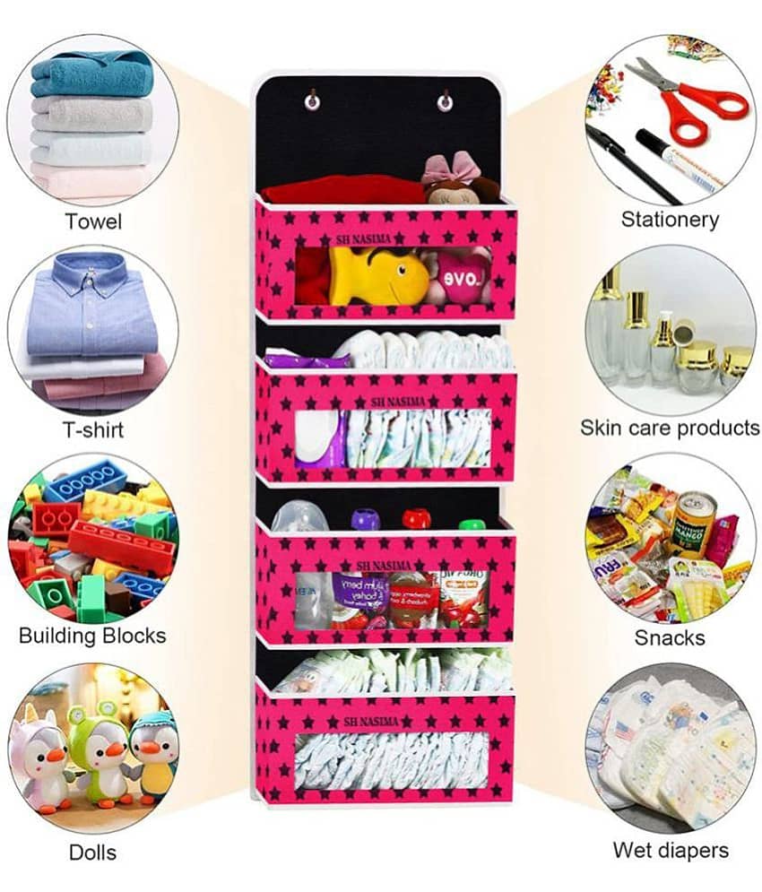 SH NASIMA - Fabric Standard Clothes Hangers ( Pack of 1 ) view 2