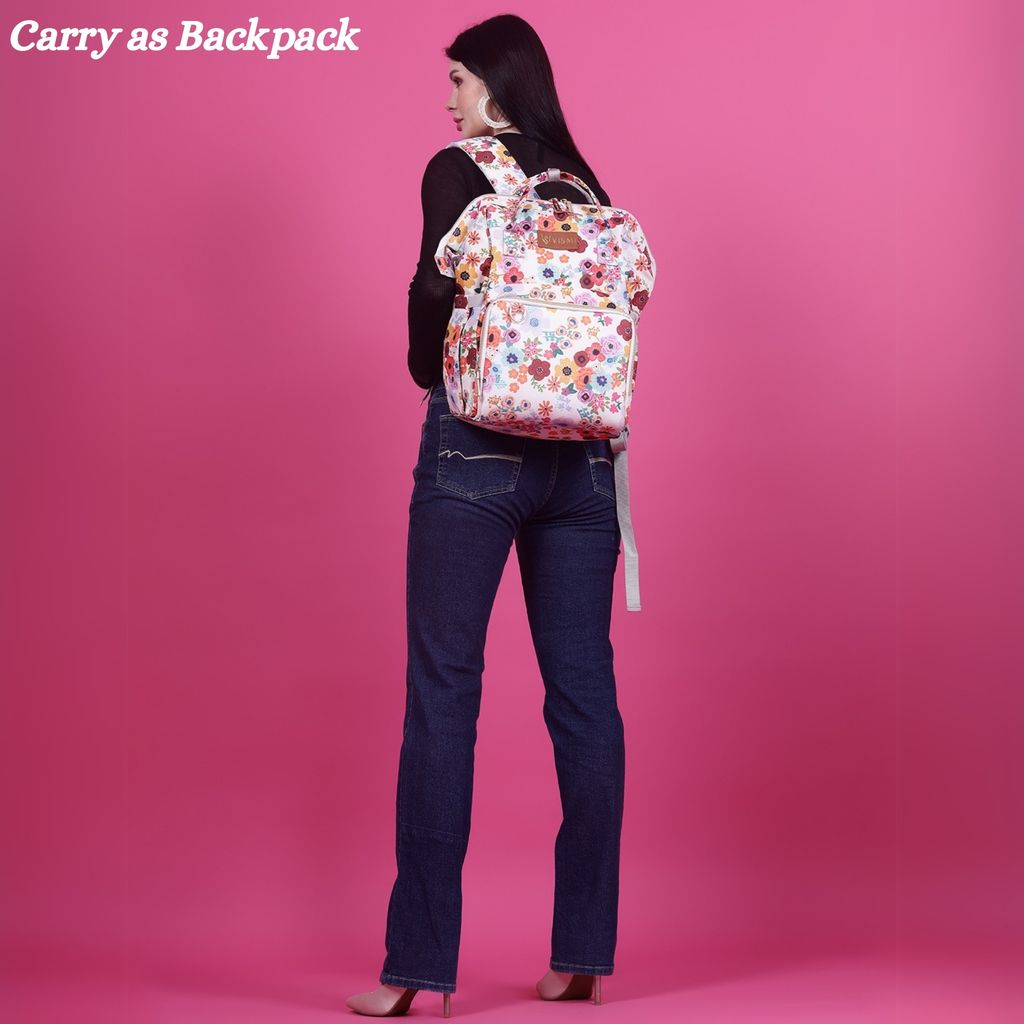 VISMIINTREND Diaper Backpack for Mother | Water Resistant | Anti Theft | Maternity Travel Backpack | Baby Shower Gift for | Girl | Boy view 2