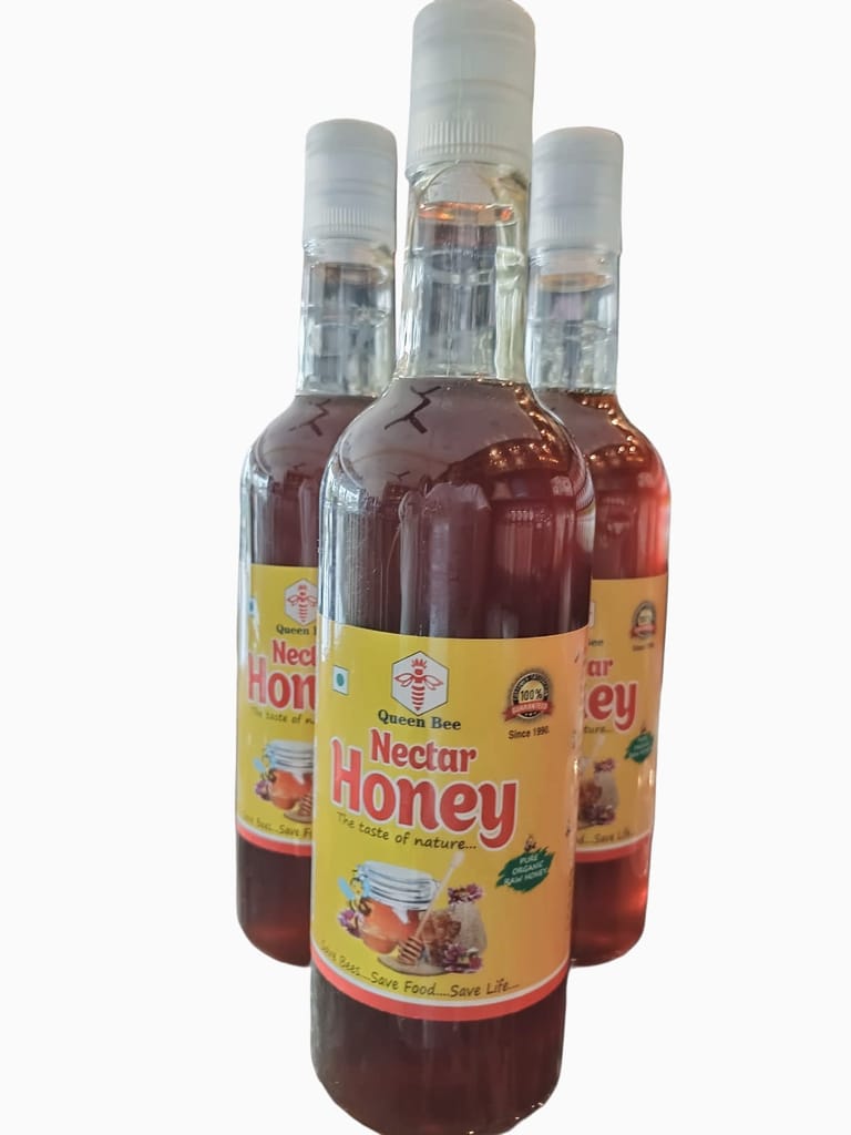 Queen Bee Nectar Honey - 100% Pure and Natural, No Adulteration, No Chemicals, No Preservatives view 2