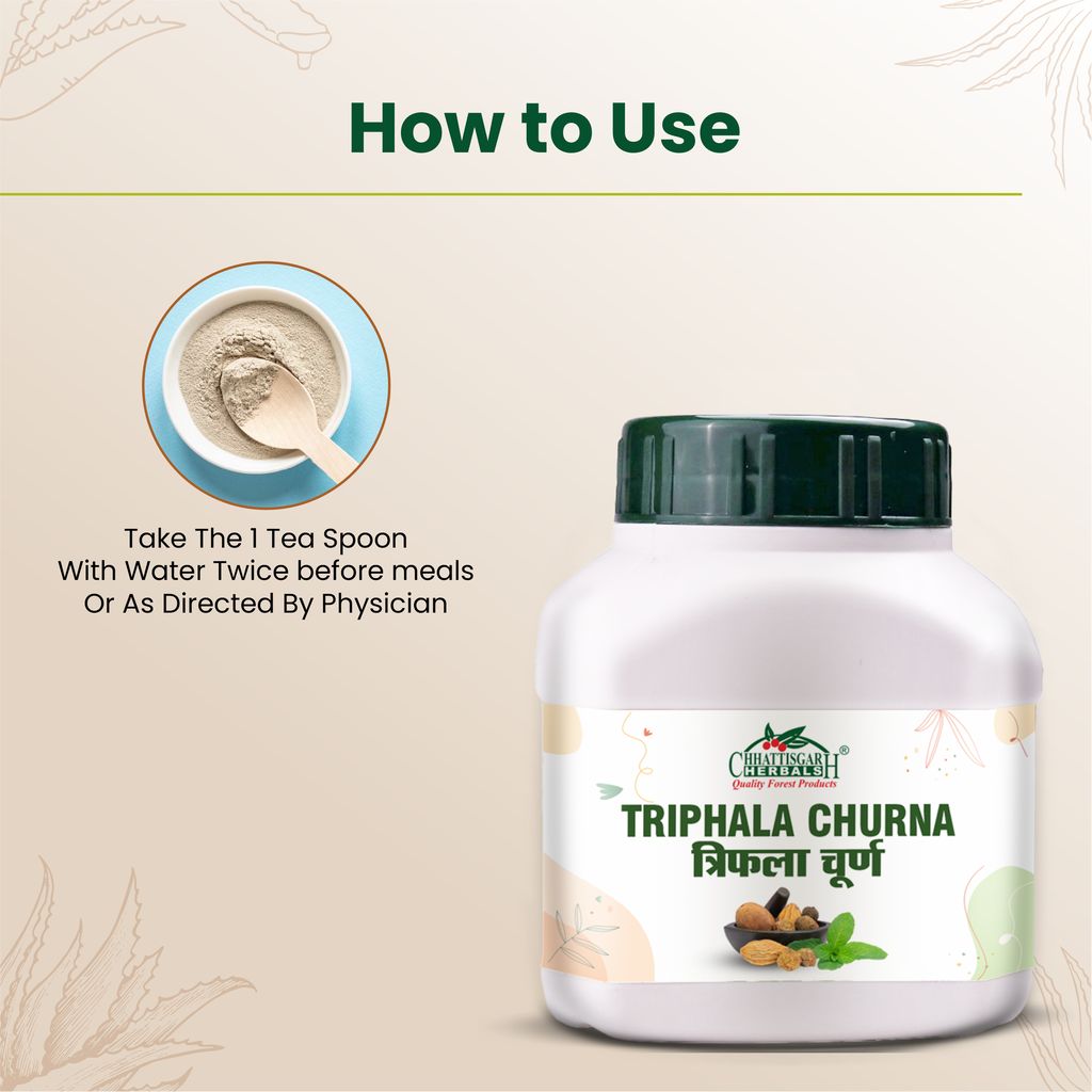 Chhattisgharh Herbals Triphala Churna | 200gm view 2