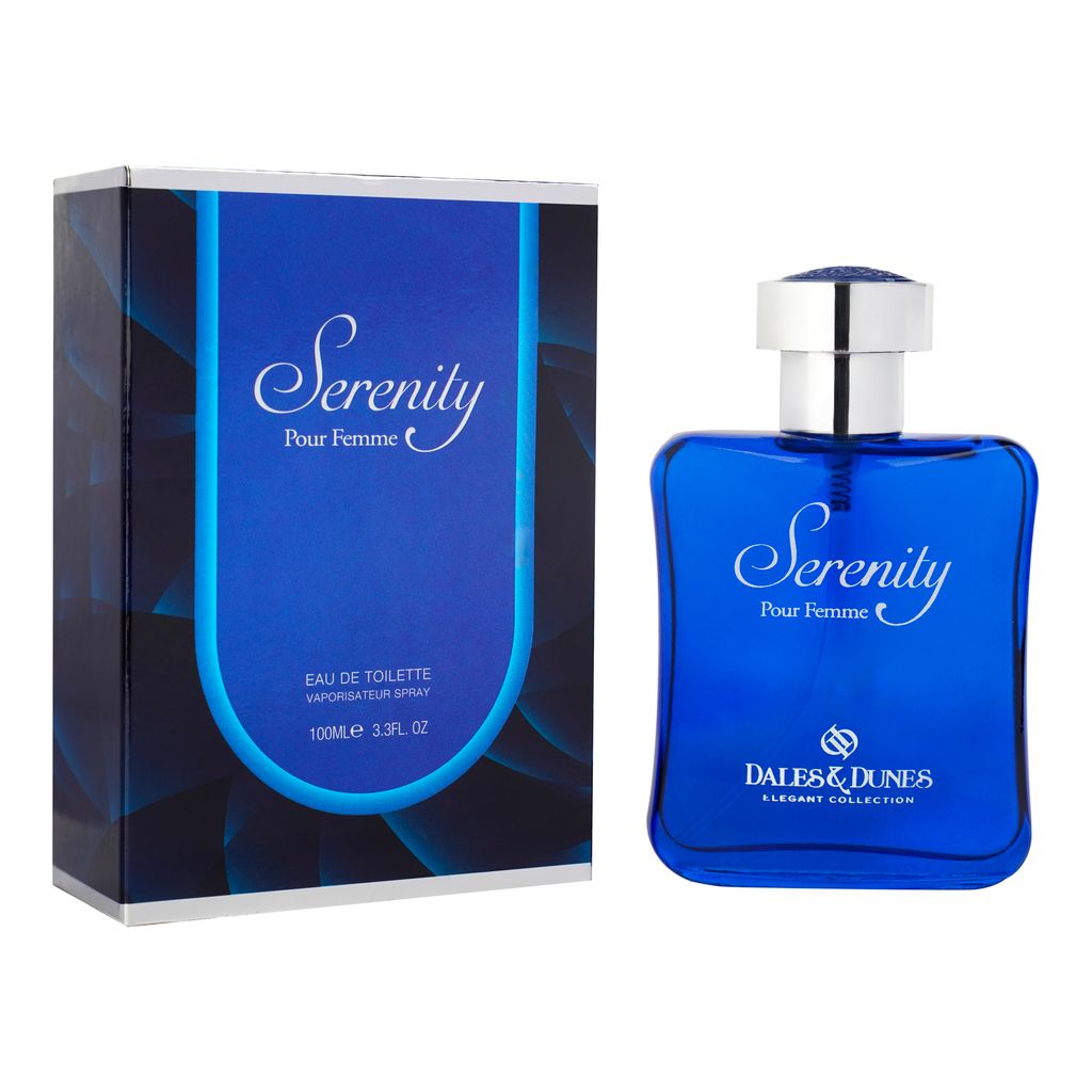 Dales & Dunes Serenity Eau De Toilette Perfume for Women 100ML | Long Lasting Floral Fruity Fragrance | Premium EDT for Daily Wear, Office, Parties & Special Occasions
