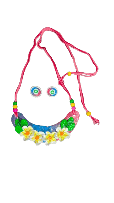 Floral Necklace Set view 2