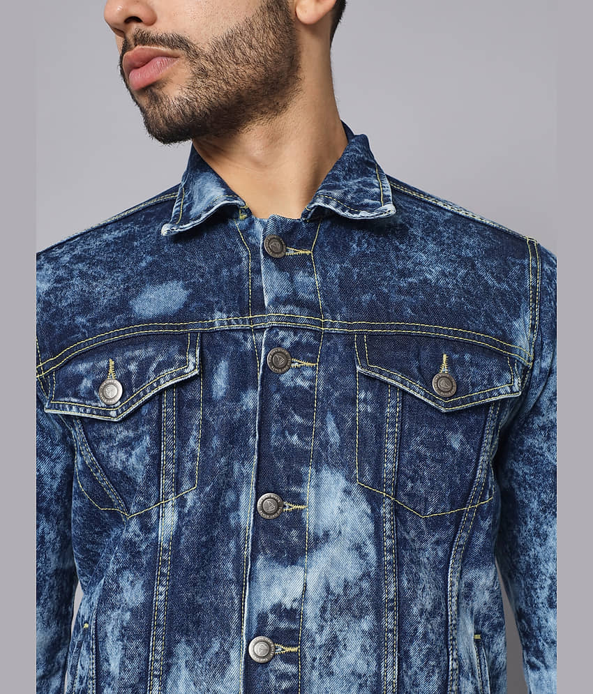 The Dry State Denim Men's Denim Jacket - Blue ( Pack of 1 ) view 2