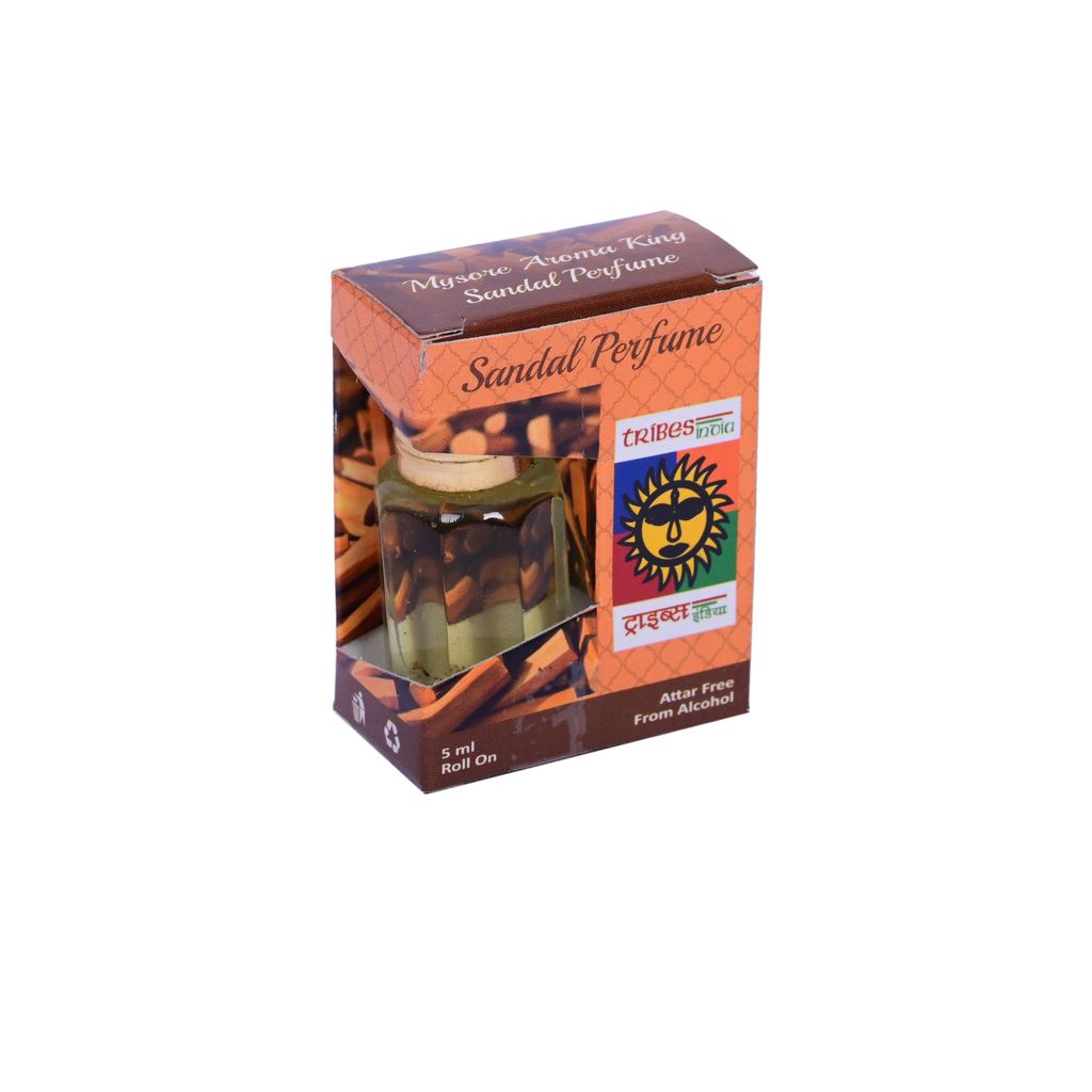 Mysore Sandal Attar Perfume (5 ml) (1TGADCTKA04010-Sandal) view 2
