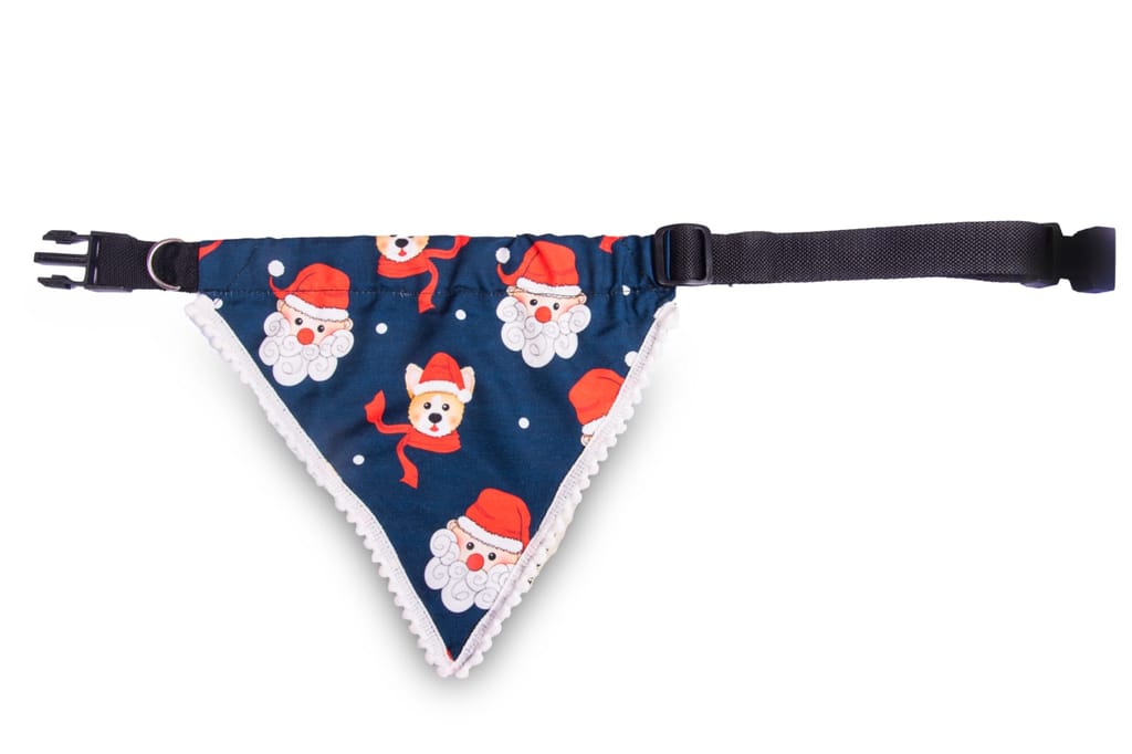 Cotton Fabric Dog Bandana view 2