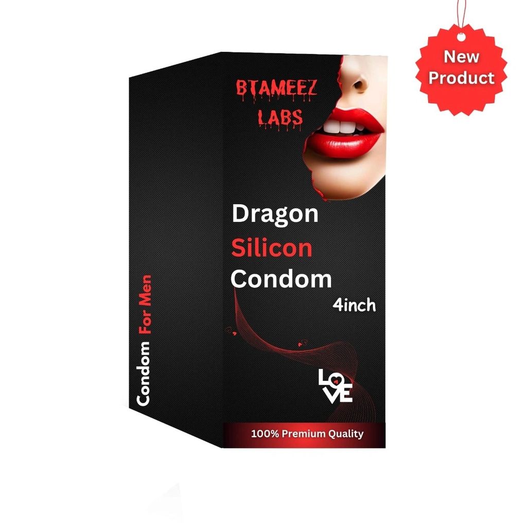 4-Inch Silicone Dragon Condom | Soft, Reusable & Skin-Friendly view 2