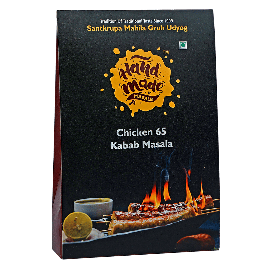 Handmade Masale Kabab / 65 Masala | Authentic Indian Spices | 100% Natural Ingredients | No Preservatives | No Artificial Flavors | Gluten Free | Vegan view 2